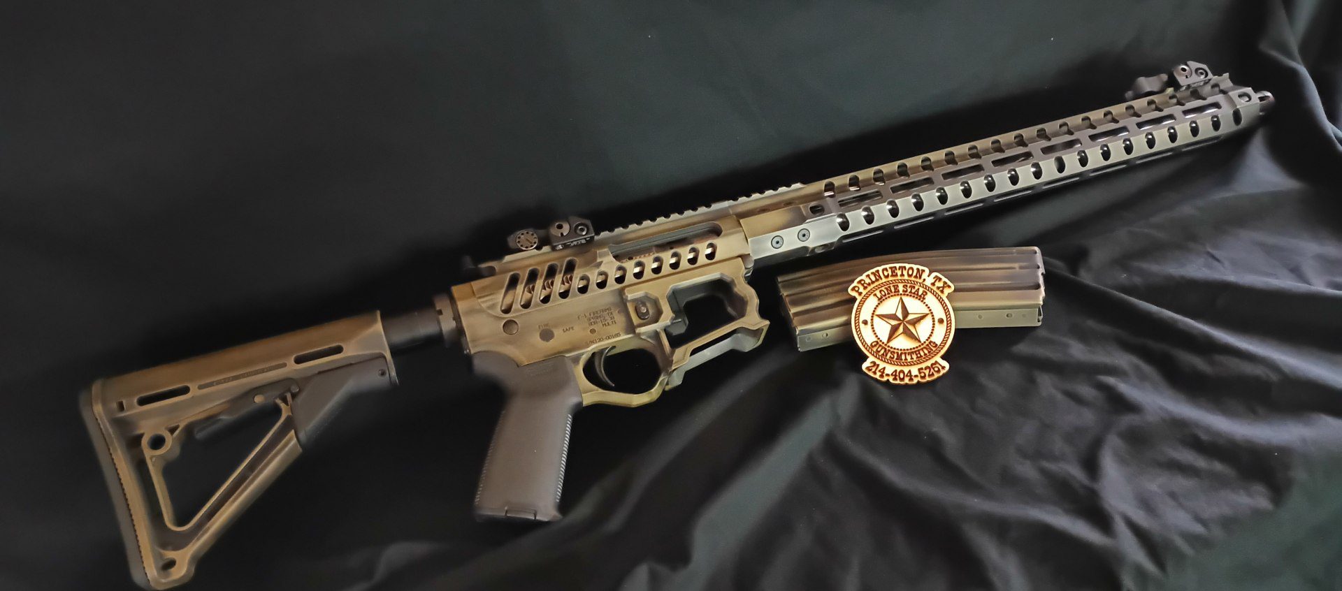 AR 15 performance work Lone Star Gunsmiting and Cerakote